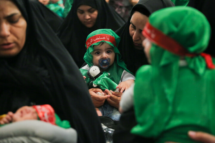 Photos: Hosseini Infants ceremony held at Imam Reza holy shrine