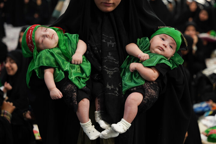 Photos: Hosseini Infants ceremony held at Imam Reza holy shrine