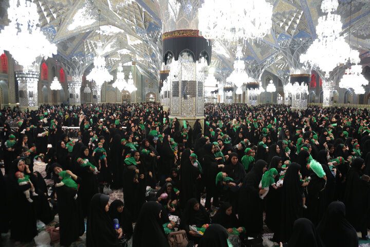 Photos: Hosseini Infants ceremony held at Imam Reza holy shrine