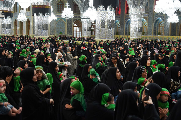 Photos: Hosseini Infants ceremony held at Imam Reza holy shrine