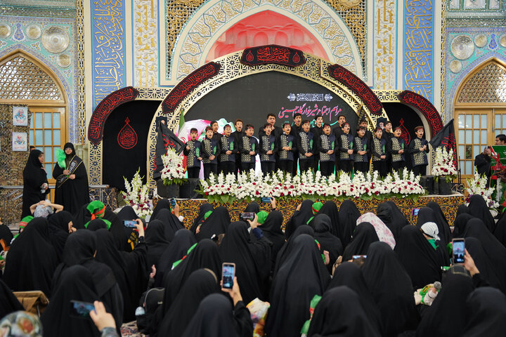 Photos: Hosseini Infants ceremony held at Imam Reza holy shrine