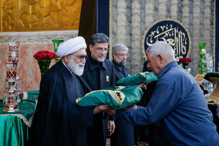 Photos: Ritual of mourning for month of Muharram held at Imam Reza holy shrine