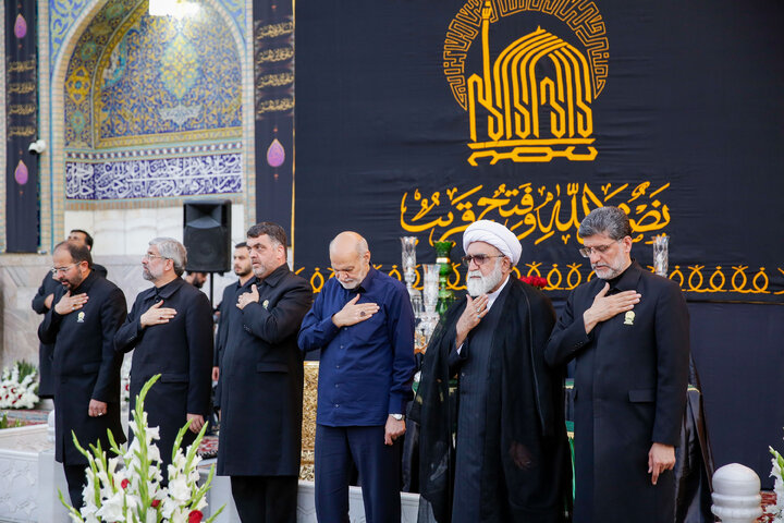 Photos: Ritual of mourning for month of Muharram held at Imam Reza holy shrine