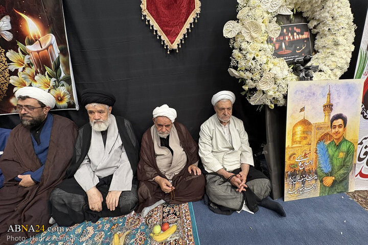 مراسم بزرگداشت نوجوان خادم الرضا(ع) شهید احسان قاسمی در شهر قم
