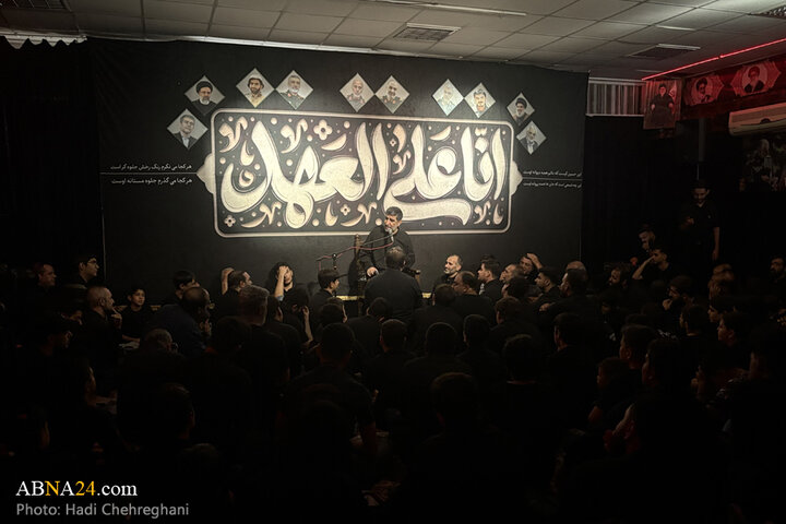 مراسم عزاداری دهه اول ماه محرم در هیئت موج الحسین(ع) شهر قم