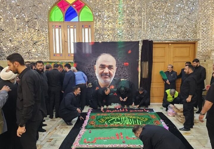 Former IRGC chief martyr General Hossein Salami laid to rest