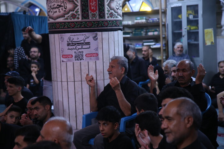 تصاویر| مراسم عزاداری پیروان حضرت علی اکبر(ع) شیراز در شب چهارم محرم