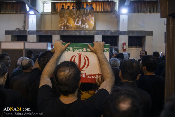 مراسم تشییع شهیدان ربانی و محقق در تهران