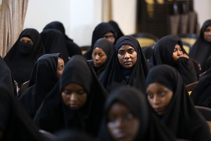 Photos: Muharram mourning ceremony of Nigerians living in Qom held at Hazrat Masoumeh holy shrine