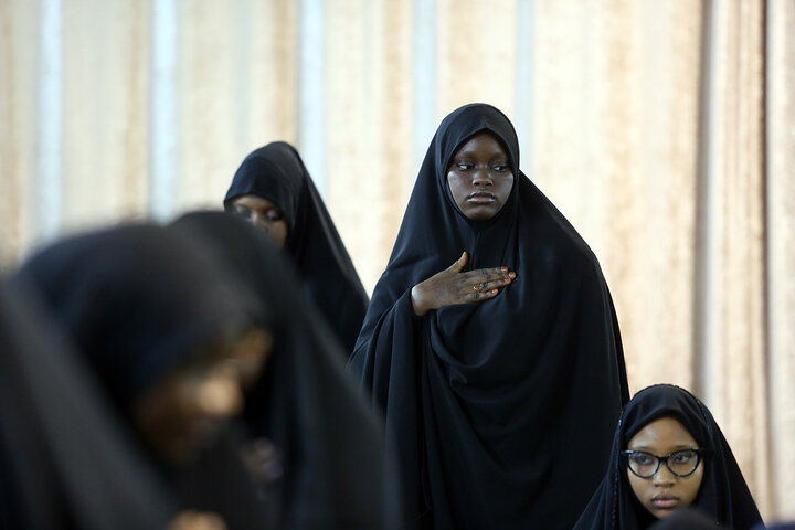 Photos: Muharram mourning ceremony of Nigerians living in Qom held at Hazrat Masoumeh holy shrine
