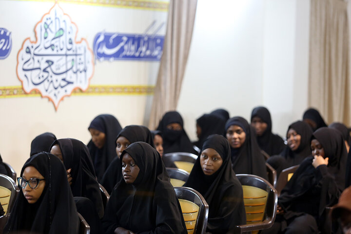 Photos: Muharram mourning ceremony of Nigerians living in Qom held at Hazrat Masoumeh holy shrine