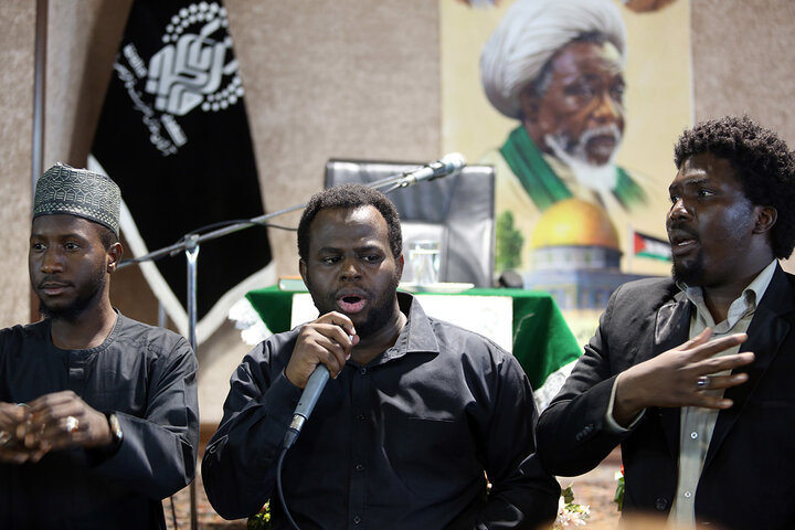 Photos: Muharram mourning ceremony of Nigerians living in Qom held at Hazrat Masoumeh holy shrine