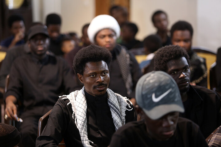 Photos: Muharram mourning ceremony of Nigerians living in Qom held at Hazrat Masoumeh holy shrine