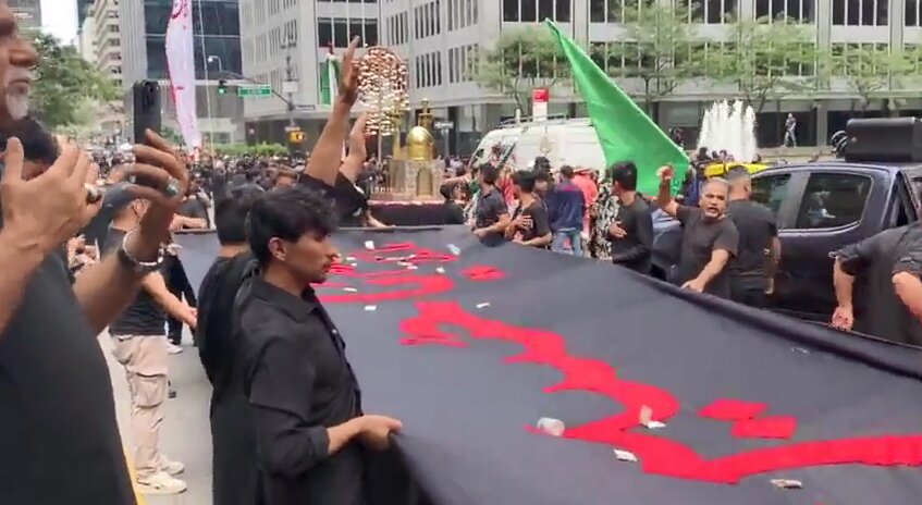 Shia Muslims in New York mark Imam Hossein's martyrdom anniversary