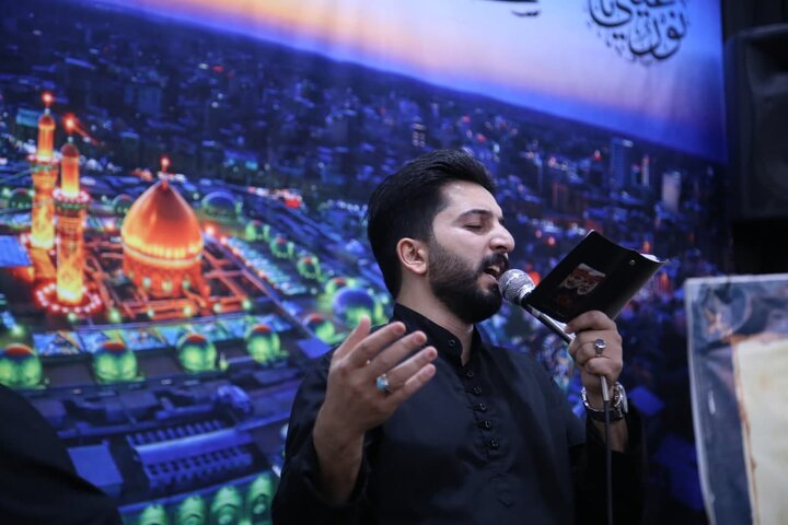 تصاویر| مراسم عزاداری شب پنجم محرم در آستان مقدس سیدعلاالدین حسین(ع)