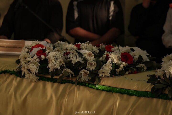 تشییع پیکر حسن محمد حمودي جمعة