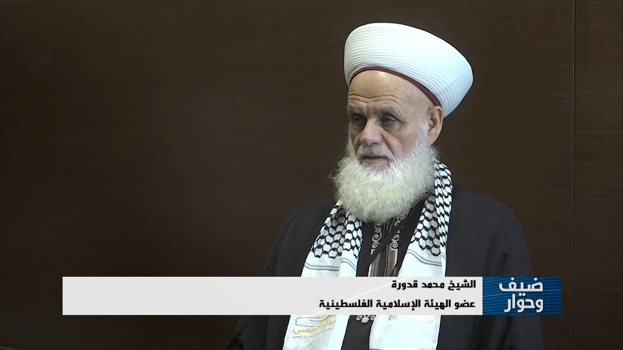 ویدیو | عالم سنی فلسطینی: هر کسی که کنار جمهوری اسلامی قرار نگیرد شریک در جرم است