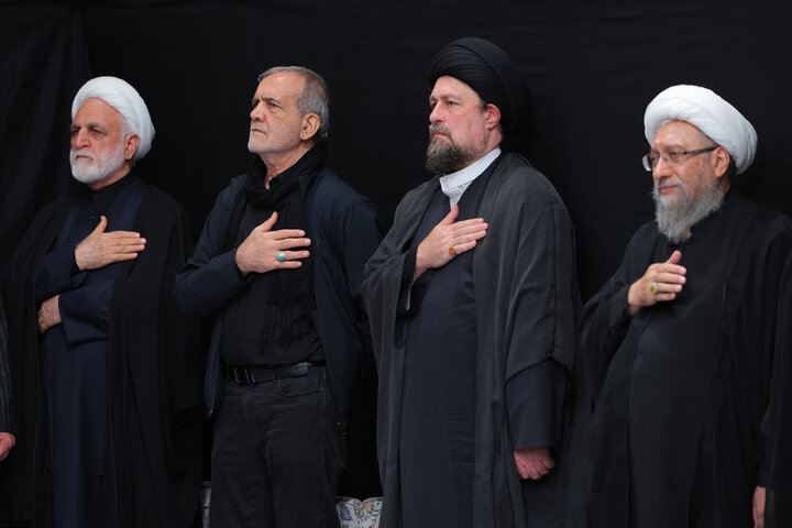 Photos: First night of Muharram mourning ceremonies held at Imam Khomeini (ra) Hussainiyah