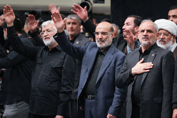 Photos: First night of Muharram mourning ceremonies held at Imam Khomeini (ra) Hussainiyah
