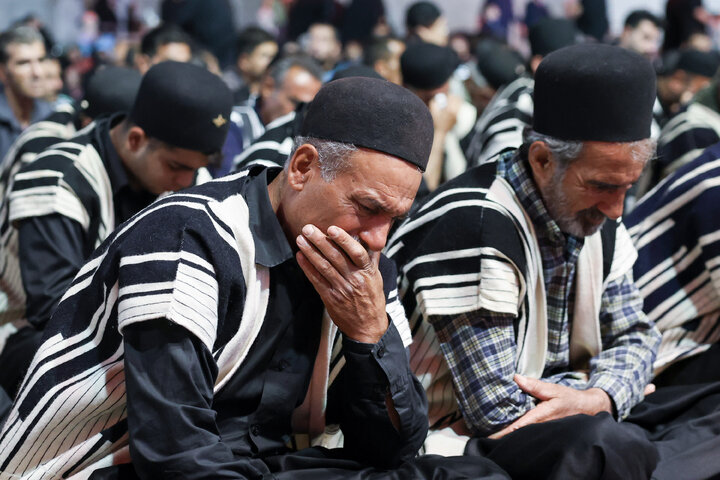 گزارش تصویری | عزاداری هیئات مذهبی چهارمحال و بختیاری در حسینیه حرم