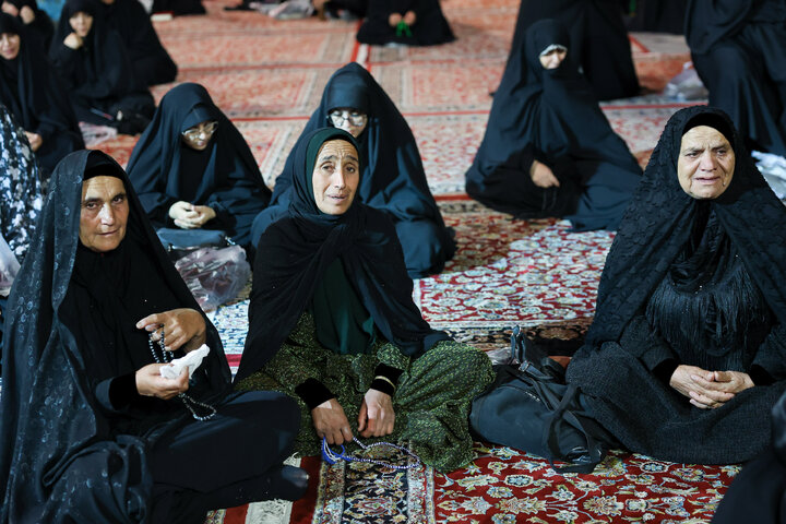 گزارش تصویری | عزاداری هیئات مذهبی چهارمحال و بختیاری در حسینیه حرم