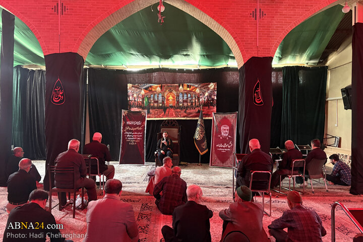 مراسم عزاداری حسینی در امامزاده موسی مبرقع(ع) شهر قم