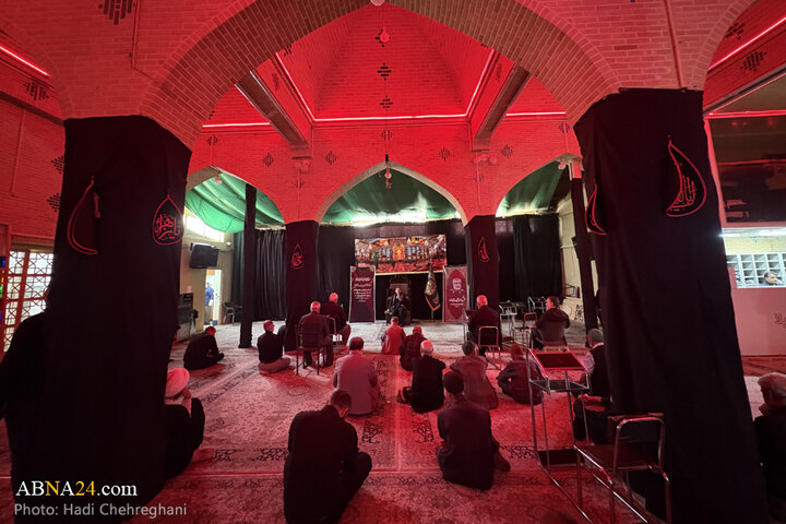مراسم عزاداری حسینی در امامزاده موسی مبرقع(ع) شهر قم