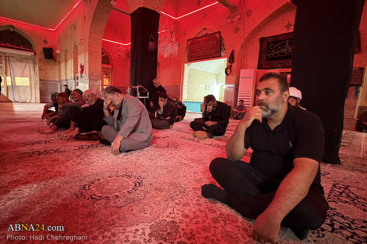 مراسم عزاداری حسینی در امامزاده موسی مبرقع(ع) شهر قم
