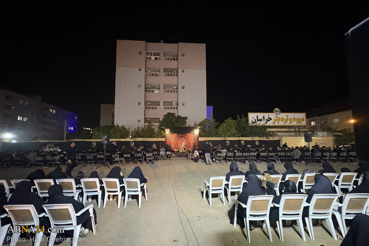 مراسم عزاداری شب تاسوعای حسینی در پردیسان قم