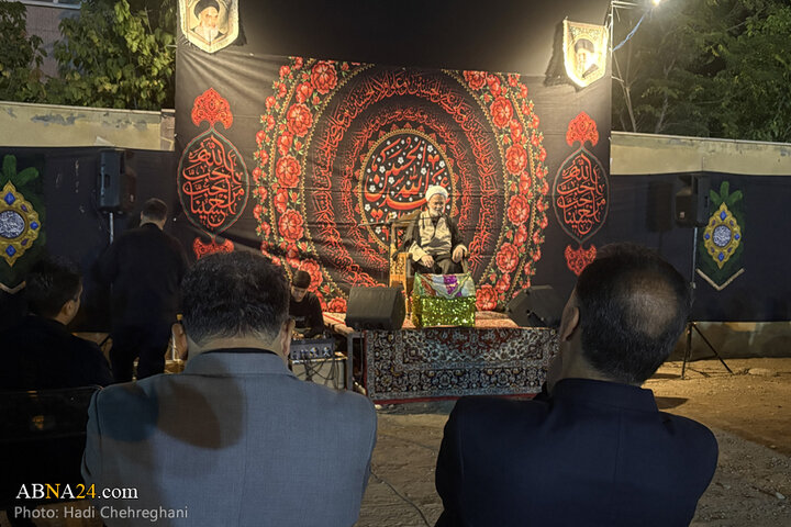 مراسم عزاداری شب تاسوعای حسینی در پردیسان قم