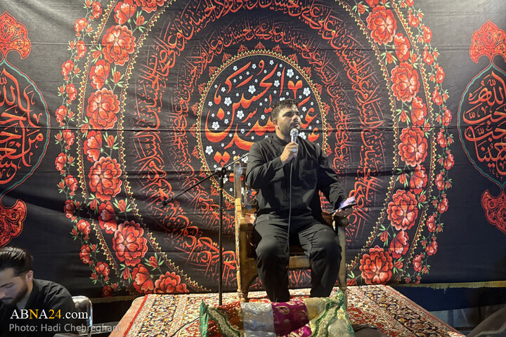 مراسم عزاداری شب تاسوعای حسینی در پردیسان قم