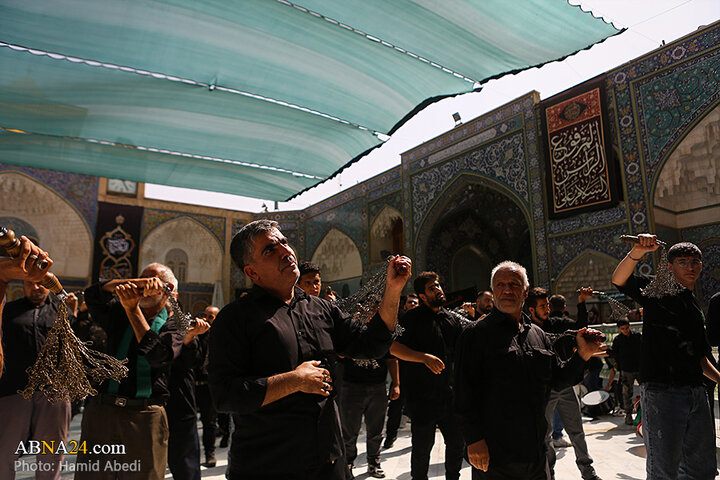 مراسم عزاداری روز عاشورای حسینی در شهر قم