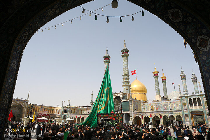 مراسم عزاداری روز عاشورای حسینی در شهر قم
