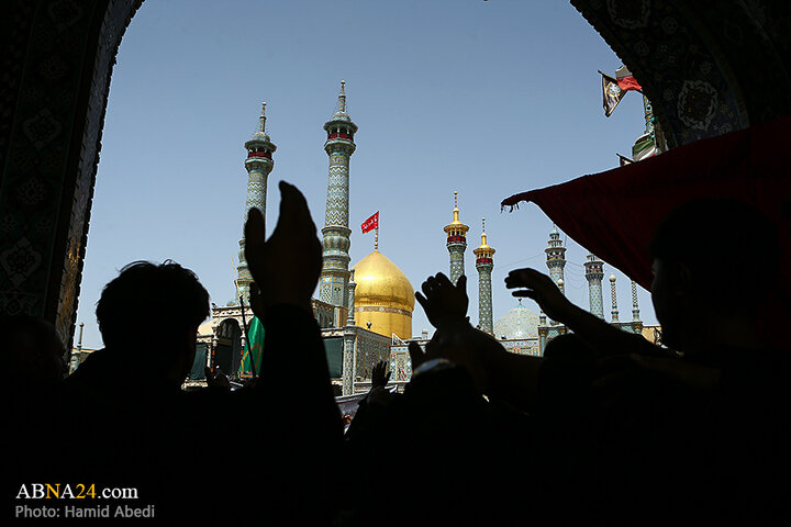 مراسم عزاداری روز عاشورای حسینی در شهر قم