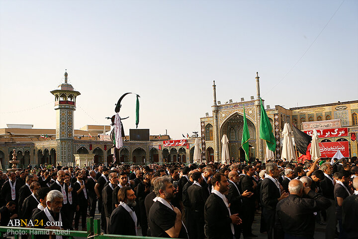 مراسم عزاداری روز عاشورای حسینی در شهر قم