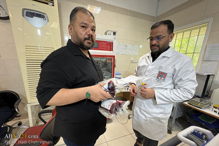 نذر خون حسینی همزمان با روز عاشوراء در شهر قم