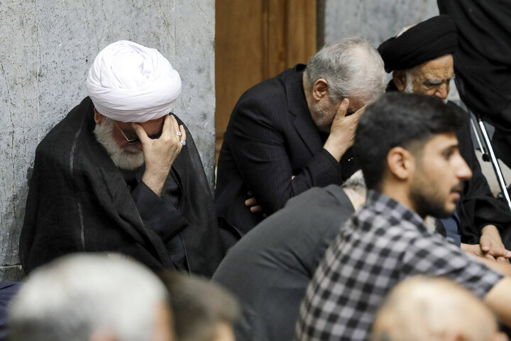 Photos: Ayatollah Marvi attends Muharram mourning ceremonies