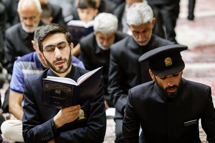 Photos: Ayatollah Marvi attends Muharram mourning ceremonies