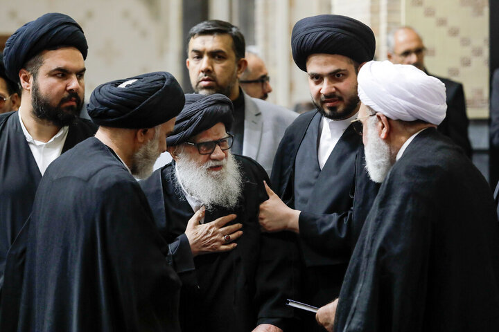 Photos: Ayatollah Marvi attends Muharram mourning ceremonies