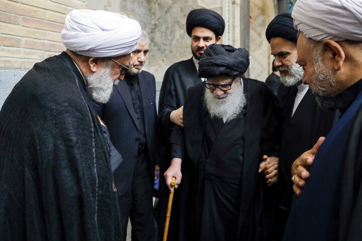 Photos: Ayatollah Marvi attends Muharram mourning ceremonies