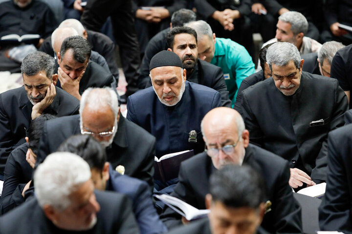 Photos: Ayatollah Marvi attends Muharram mourning ceremonies