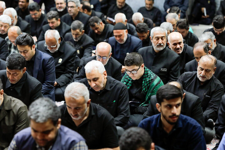 Photos: Ayatollah Marvi attends Muharram mourning ceremonies