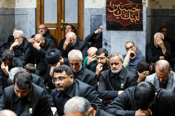 Photos: Ayatollah Marvi attends Muharram mourning ceremonies