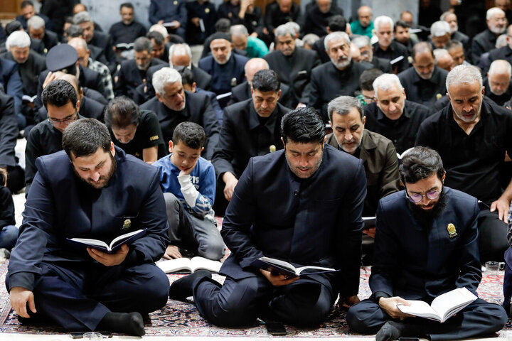 Photos: Ayatollah Marvi attends Muharram mourning ceremonies