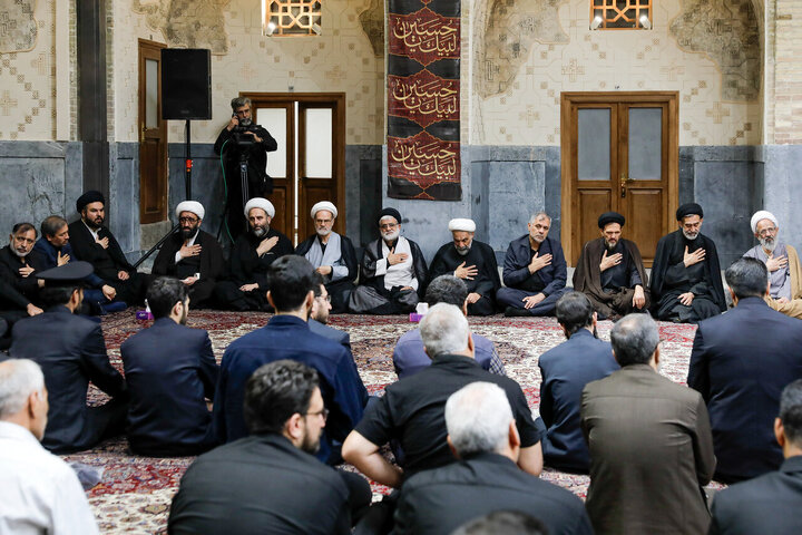 Photos: Ayatollah Marvi attends Muharram mourning ceremonies