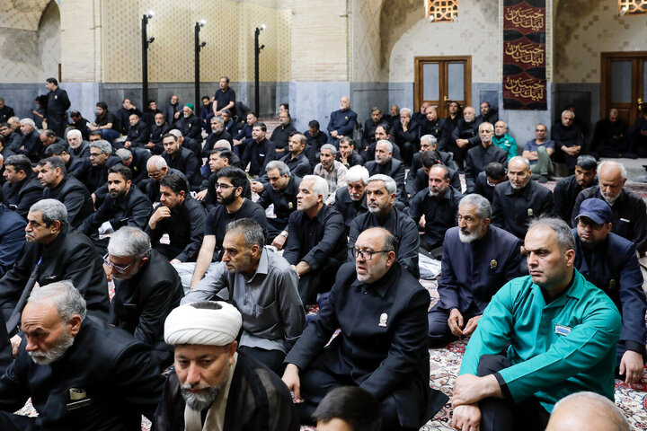 Photos: Ayatollah Marvi attends Muharram mourning ceremonies