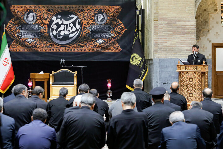 Photos: Ayatollah Marvi attends Muharram mourning ceremonies