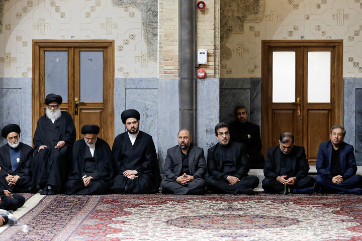 Photos: Ayatollah Marvi attends Muharram mourning ceremonies