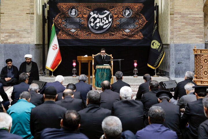 Photos: Ayatollah Marvi attends Muharram mourning ceremonies