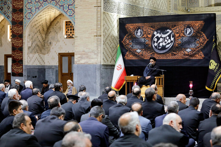 Photos: Ayatollah Marvi attends Muharram mourning ceremonies